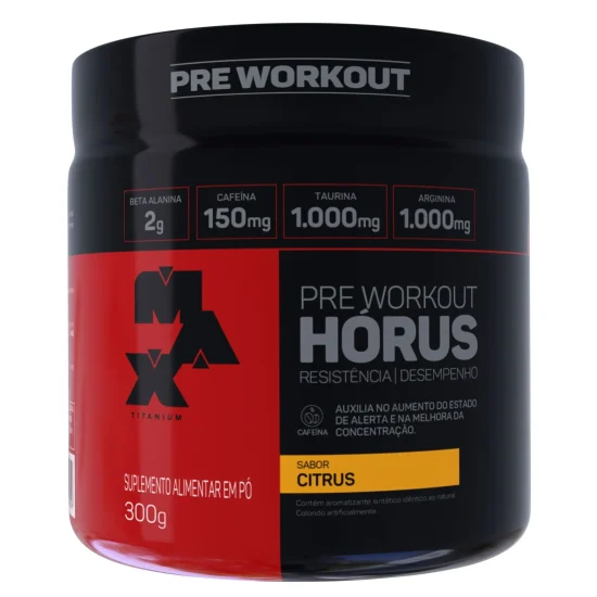horus-max-titanium-300g-citrus-1 PRE TREINO HORUS POTE 300G MAX TITANIUM - CITRUS